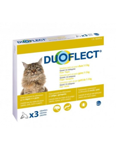 Duoflect Spot On Chat 1-5 kg 3 pipettes