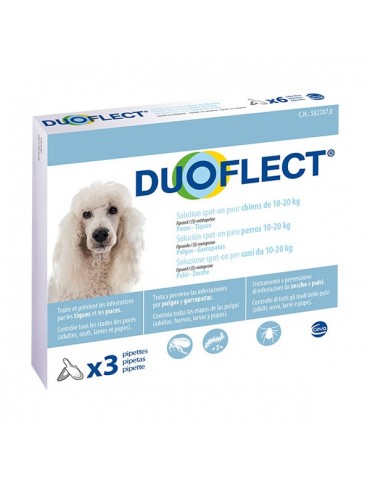 Duoflect Spot On Chien 10-20 kg 3 pipettes