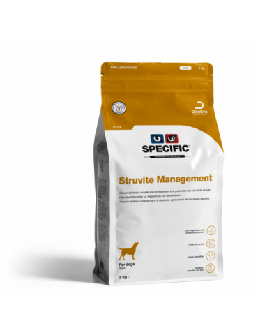 Sac de Croquettes Specific CDD Struvite Management pour chien en 2 kg