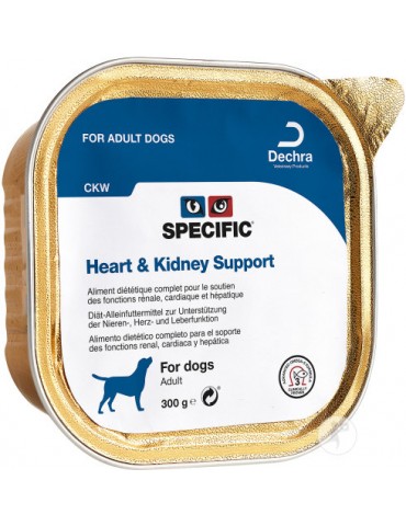 Terrines Specific CKW Heart & Kidney 6x300 g pour Chien