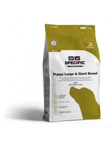 Sac de croquettes de 12 kg Specific CPD-XL Puppy Large Giant Breed pour Grand Chien