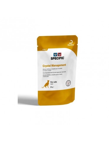 Sachet d'émincé Specific FCW-P Crystal Management pour chat