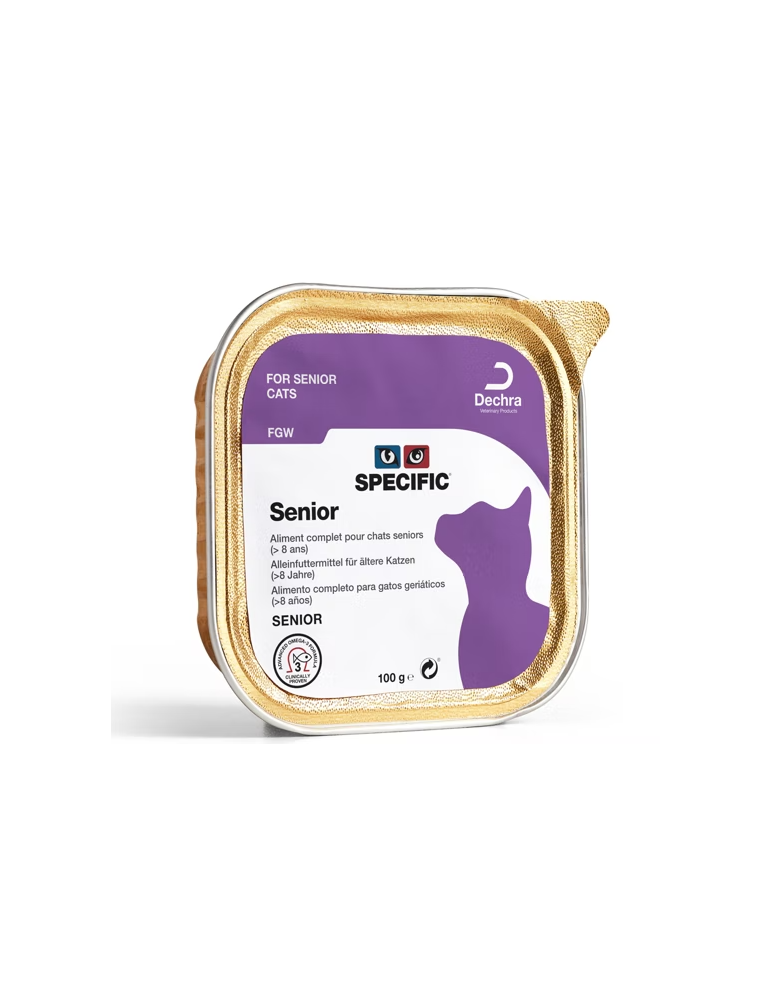 Terrines Specific FGW Senior Pack de 7 pour chat