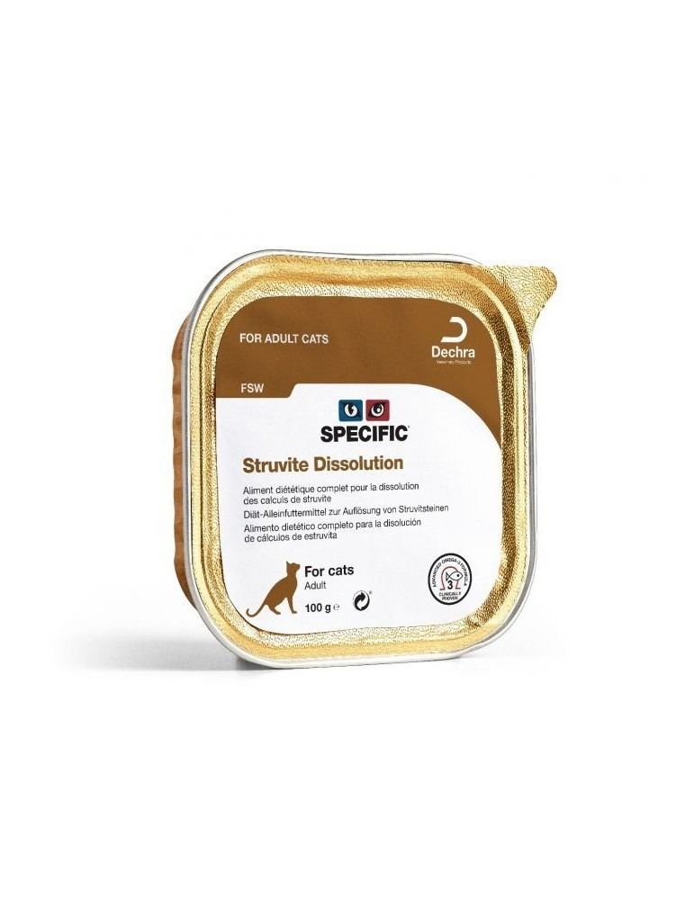 Terrine Specific FSW Struvite Dissolution pour Chat