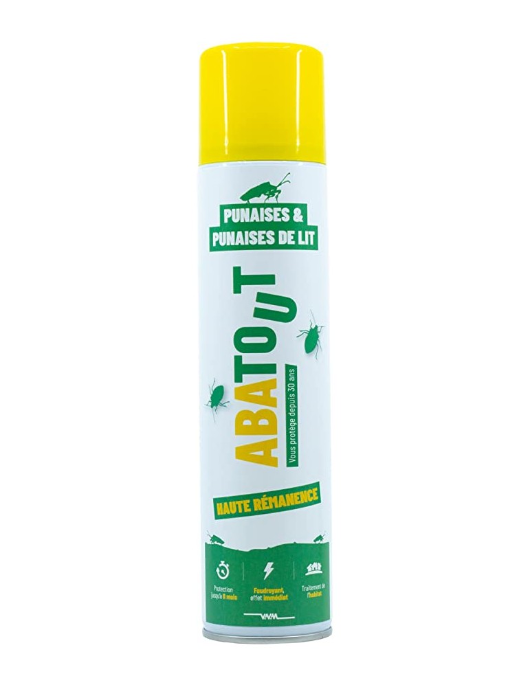 Abatout Laque Anti-Punaises & Punaises de Lit 300 ml