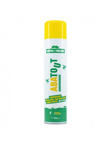 Spray Abatout Anti-Guêpes et Frelons Spécial Nids 600 ml