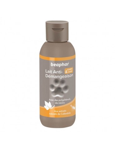 Lait Anti-démangeaisons Beaphar Chiens et Chats 125 ml