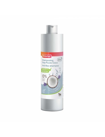 Shampooing Stop Puces odeur Coco pour Chiens et Chats 250 ml