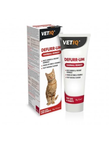 Boîte et tube de Defur-Um Anti-boule de poils pour chat