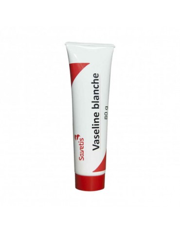 Tube de 80g de vaseline blanche