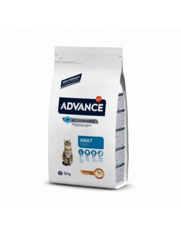 Sac de croquettes Advance Poulet et Riz pour chat de 1,5 kg