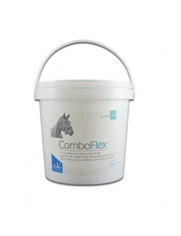 Seau de 900 g de combo flex soutient des articulation du cheval