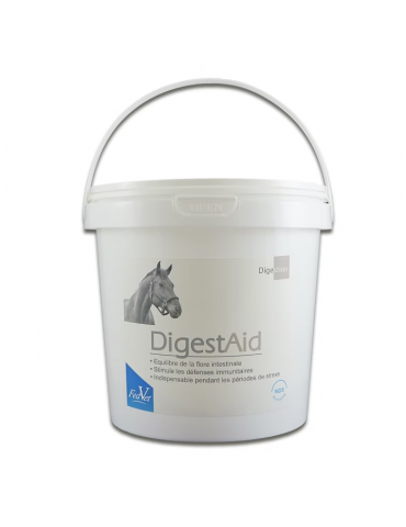 Seau de 900 g de digest aid pour cheval