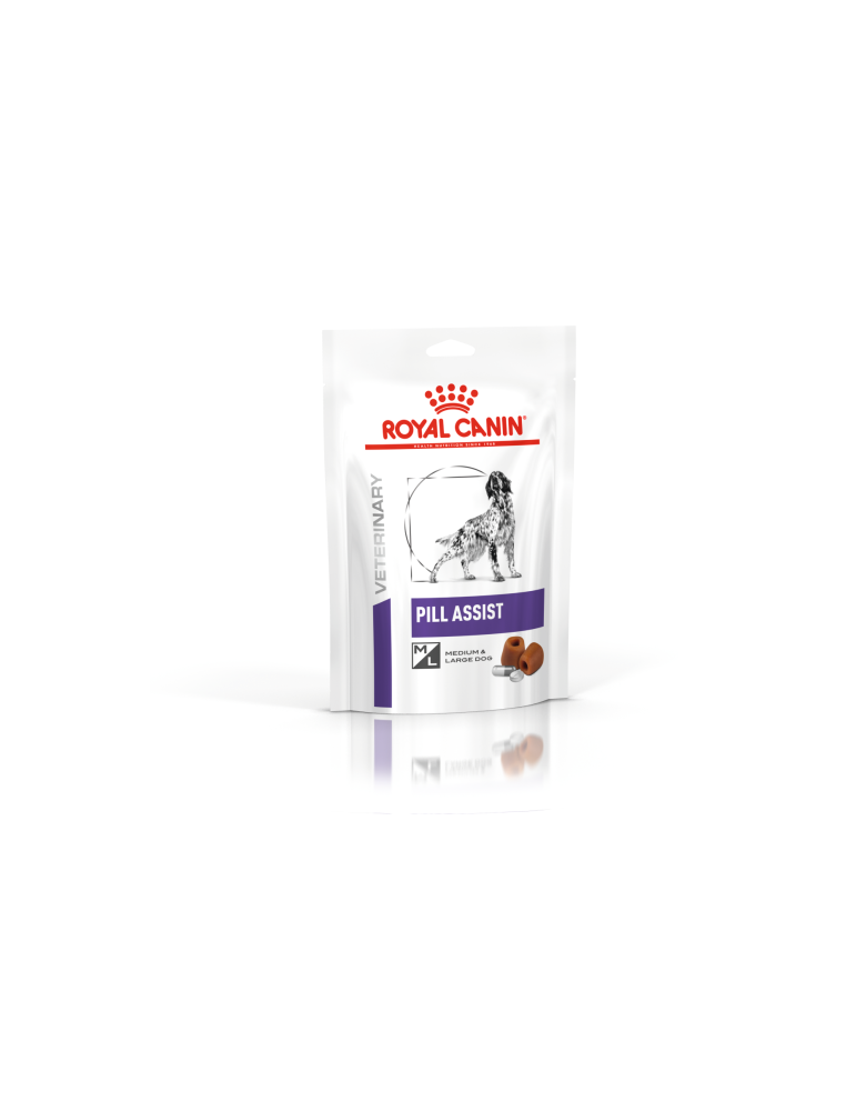 Sachet de friandises pill assist Royal Canin pour grand chien et chien moyen