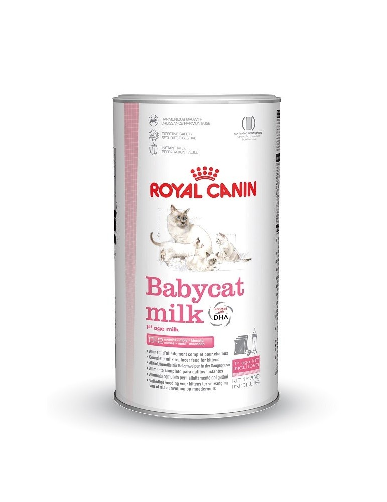 Boîte de lait maternisé Royal Canin Babycat Milk de 300 g