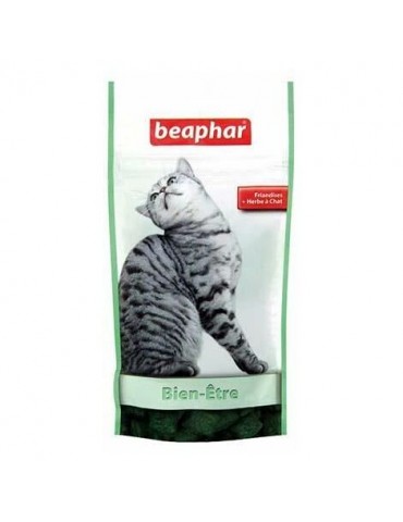 Sachet de friandises herbe à chat bien-être Beaphar