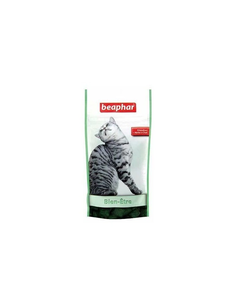 Friandises Beaphar Herbe à Chat Bien-être 35g