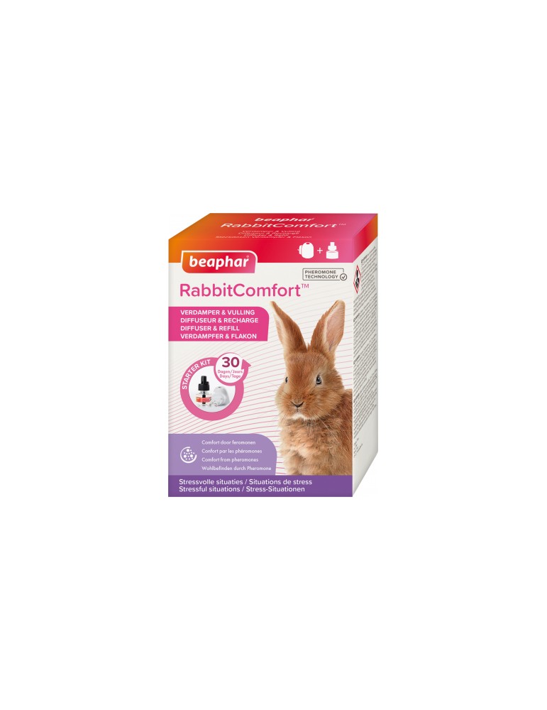 Boîte diffuseur + recharge Rabbitcomfort pour lapin
