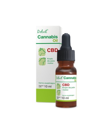 Dolvit Cannabis Oil CBD 10 ML Chiens et Chats