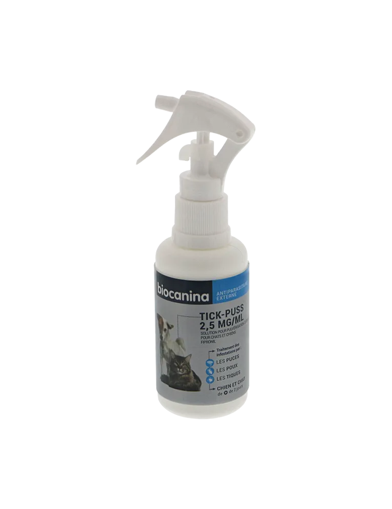 Spray Tick-Puss Biocanina 2,5 mg/ml 100 ml