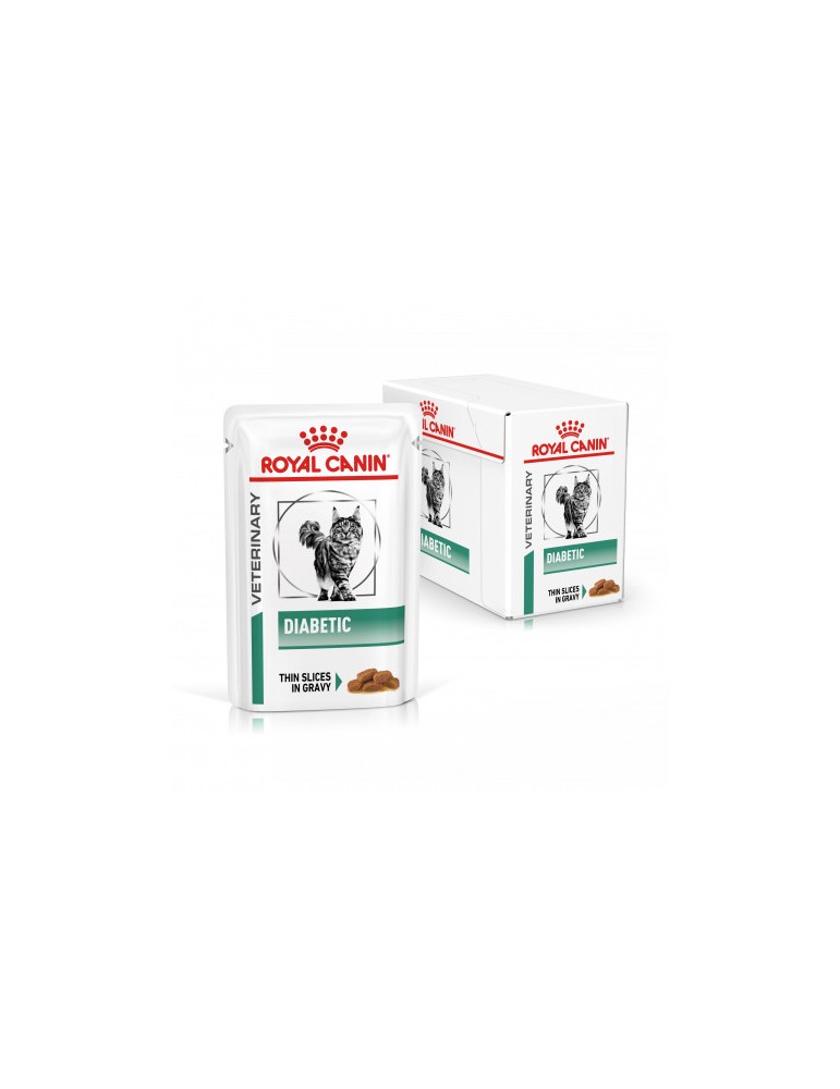 Sachet Royal Canin Veterinary Chat Diabetic 12x85 g