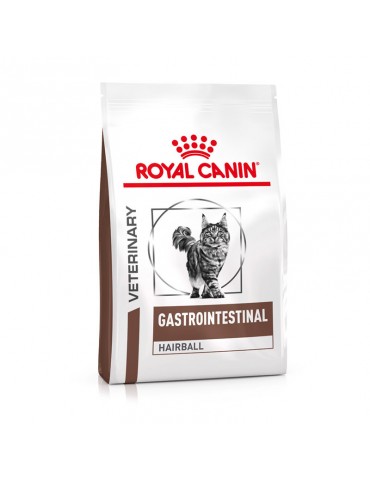 Sac de croquettes Royal Canin Veterinary Chat Gastrointestinal Hairball