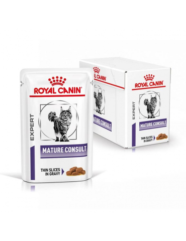 Sachet Royal Canin Veterinary Chat Mature Consult 12x85 g