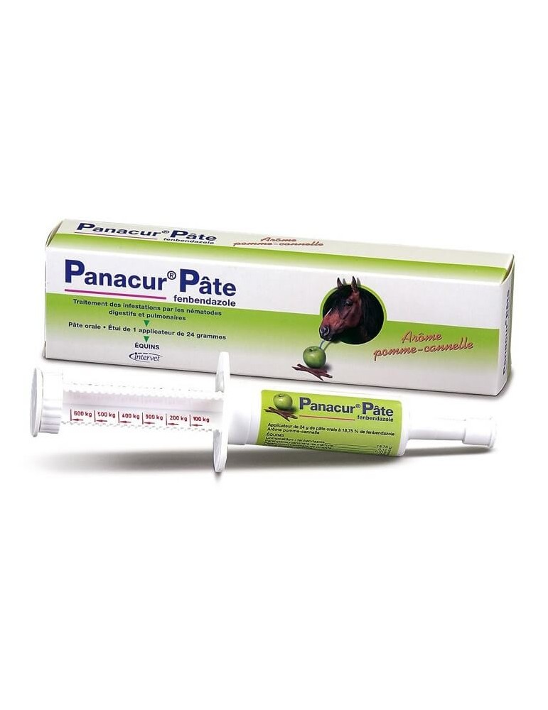Dose Vermifuge Ou Vitamine Pâte Orale Vétérinaire Pour Cheval - Saveur Pomme - Dose Unique 0,21 Oz (6,08g) - 1 à 10 Tubes Pâte Vétérinaire Cheval 6.08g