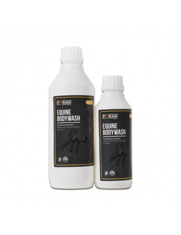 Bouteille de1 L et de 5 L du produit Equine Bodywash