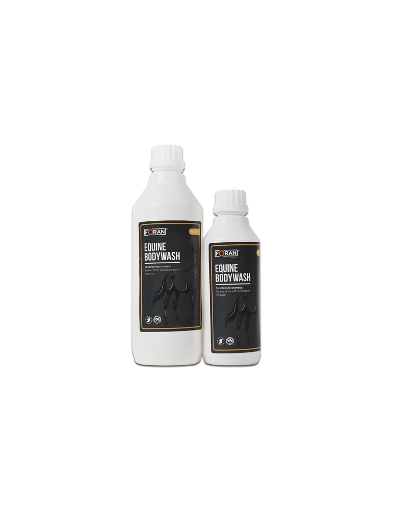 Bouteille de1 L et de 5 L du produit Equine Bodywash