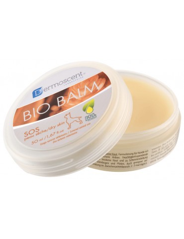 Pot de bio balm dermoscent ouverte