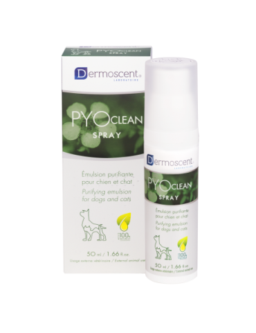 Spray PYOclean pour chiens et chats