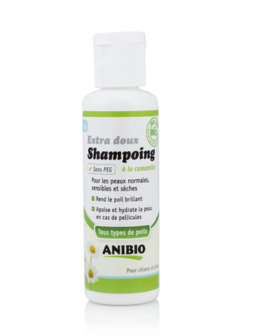 Shampooing de 50 ml Extra Doux Shampoing à La Camomille