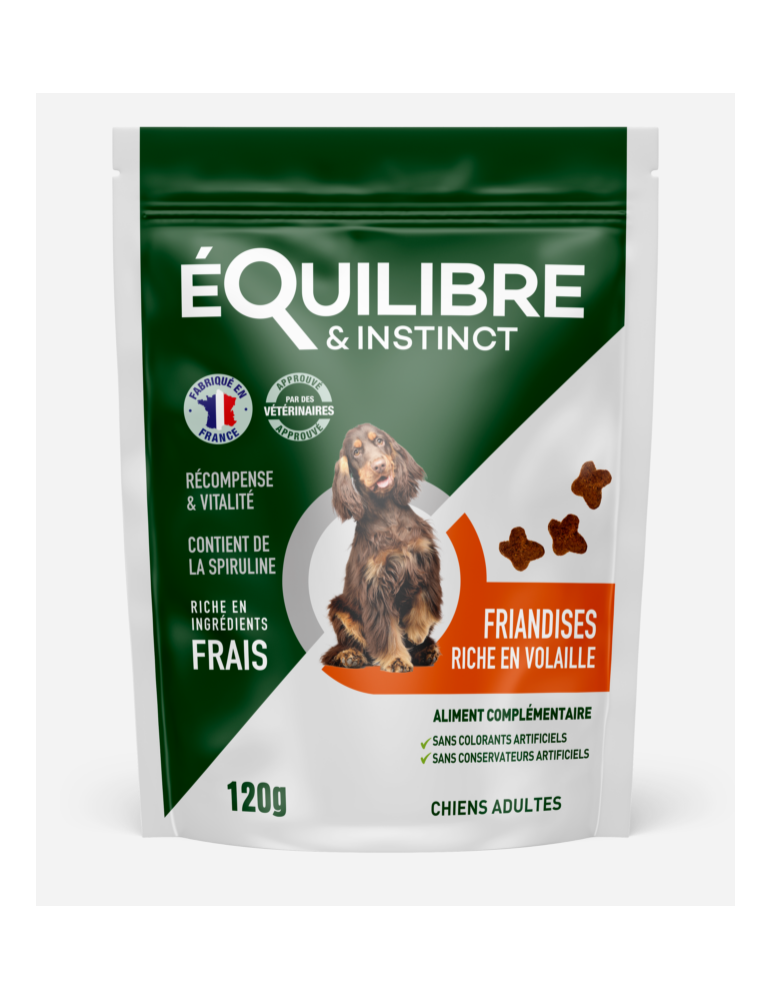 Sachet Equilibre & Instinct Friandises pour Chien