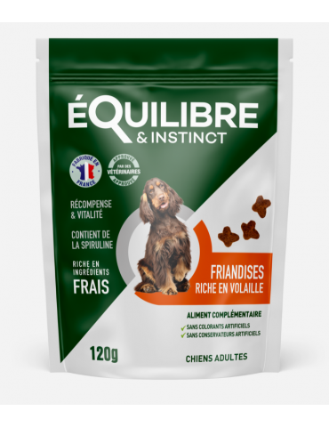 Sachet Equilibre & Instinct Friandises pour Chien