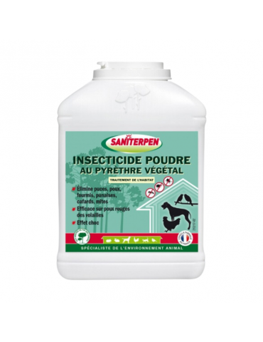 Pot de poudre insecticide Saniterpen