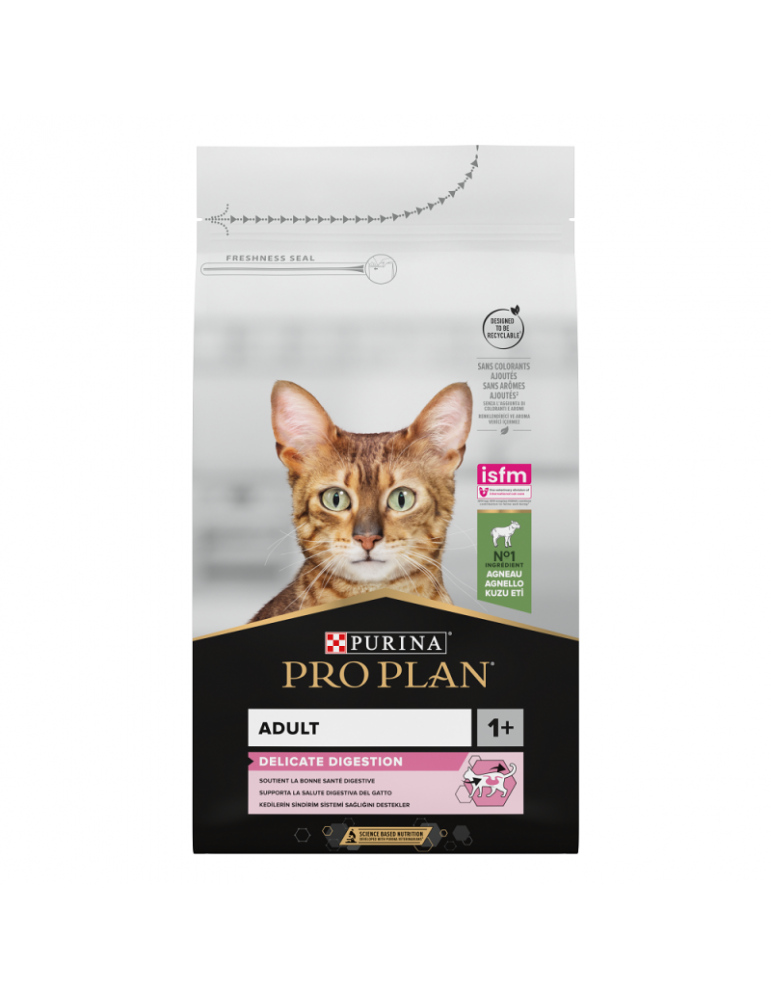 Sac de croquette Purina Proplan Chat Delicate Agneau