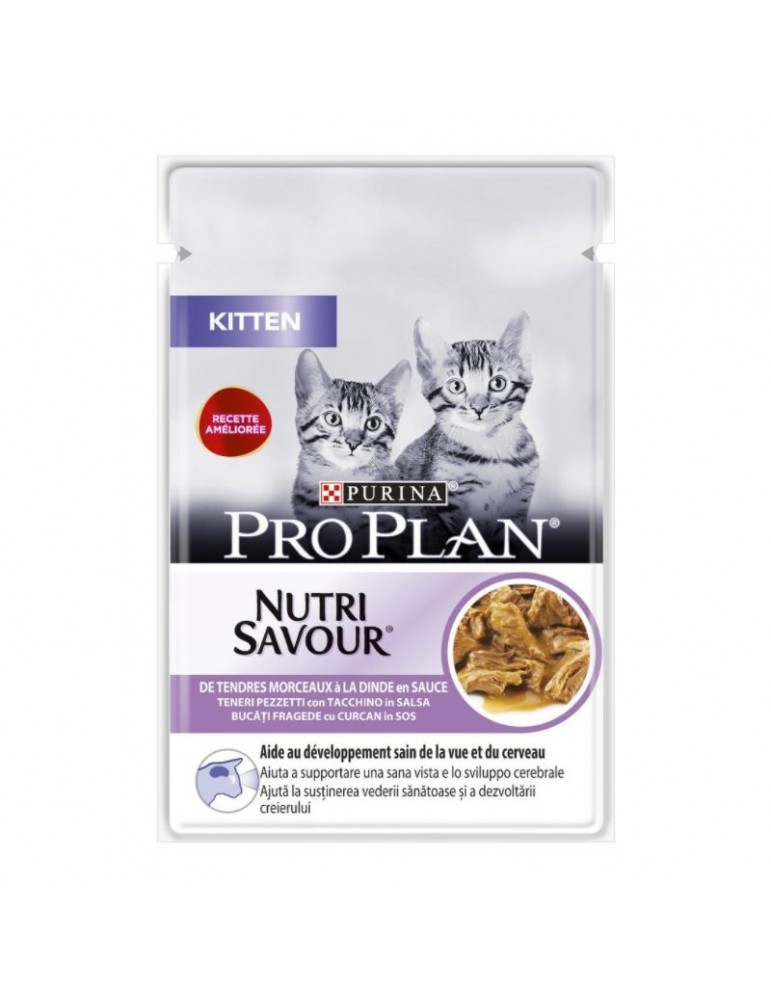 Pochon Purina Proplan Chat Junior Nutri Savour Dinde