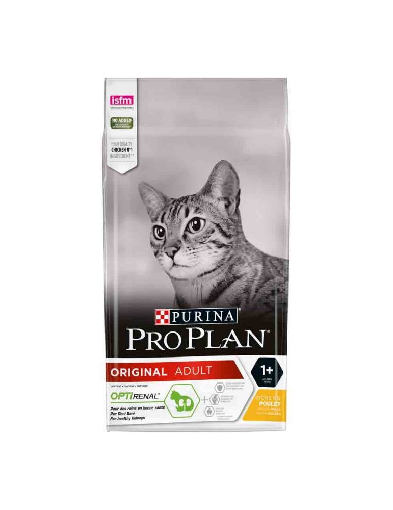 Sac de croquette Purina Proplan Chat Adult Optirenal Poulet