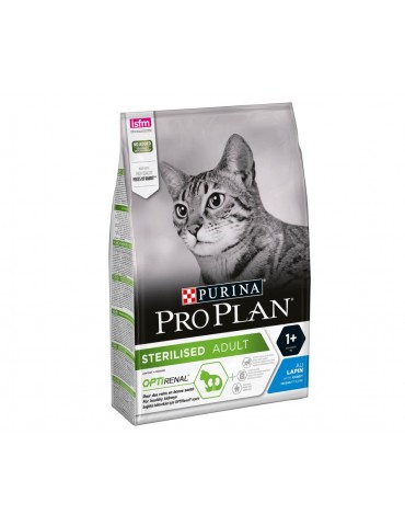 Sac de croquette Purina Proplan Optirenal Chat Adult Sterilised Lapin