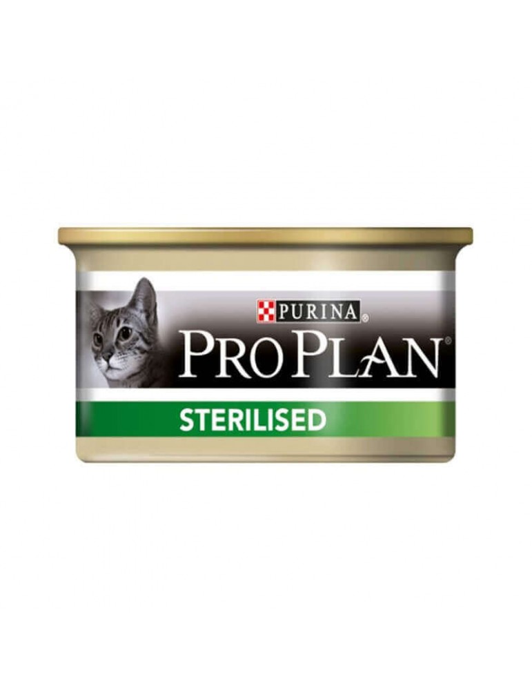 Boîte métallique Purina Proplan Chat Sterilised Saumon