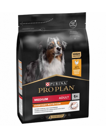 Sac de croquette Pro Plan Chien Medium Adult Everyday Nutrition Poulet