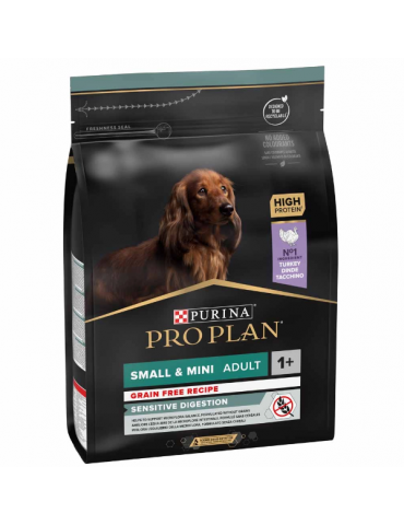 Sac de croquette Pro Plan Chien Small & Mini Adult Sensitive Digestion Dinde