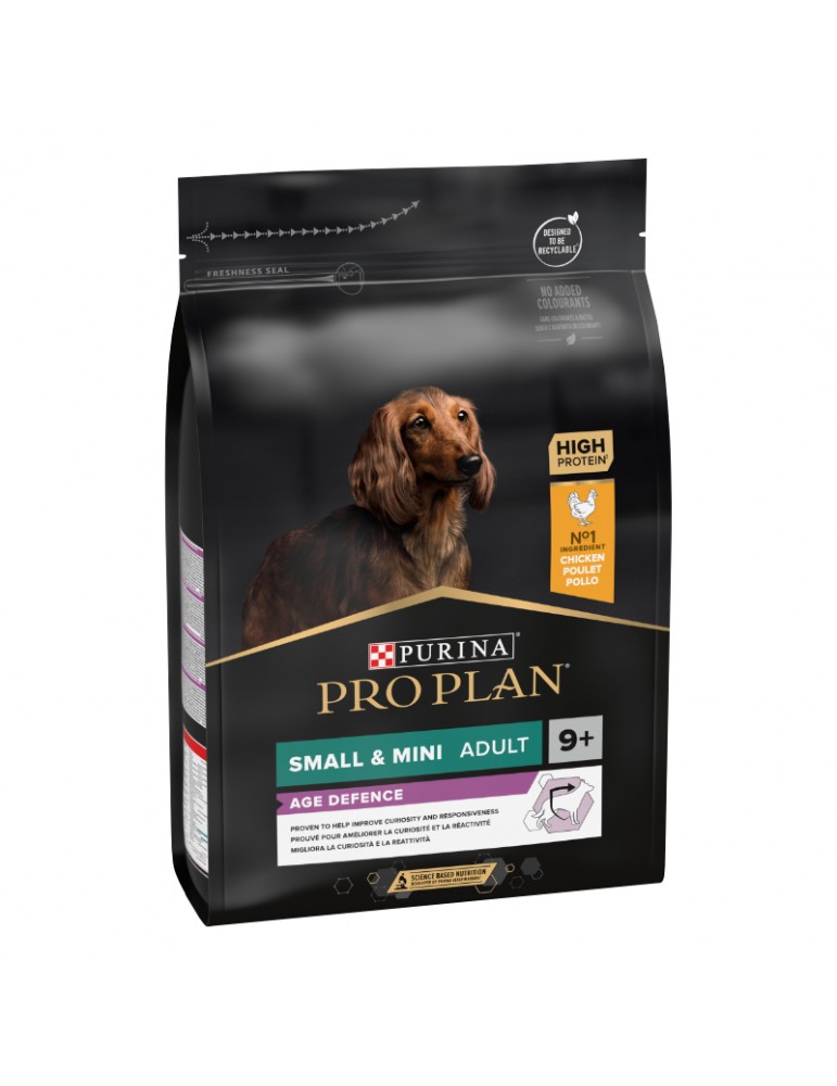 Sac de croquette Pro Plan Chien Small & Mini Adult 9+ Poulet