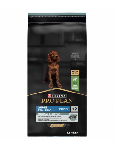 Sac de croquette Purina Proplan Large Athletic Puppy Sensitive Digestion Agneau