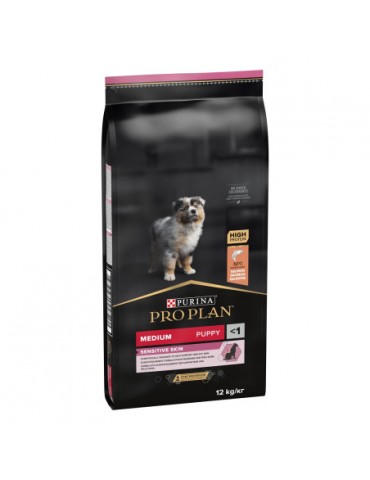 Sac de croquette Purina Proplan Medium Puppy Sensitive Skin Saumon