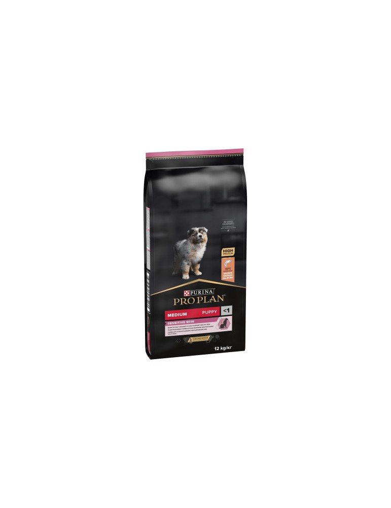 Sac de croquette Purina Proplan Medium Puppy Sensitive Skin Saumon