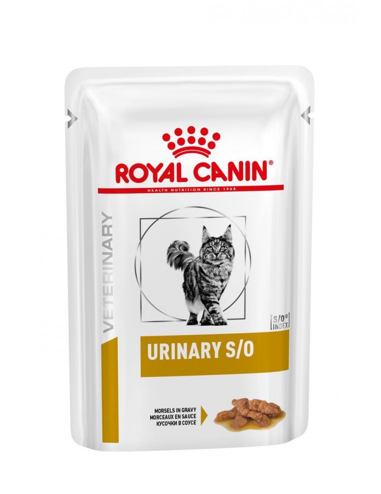 Emincé en Sauce Royal Canin Urinary S/O pour Chat