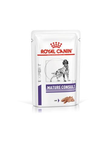 Sachet Royal Canin Veterinary Chien Mature Consult 12x85 g