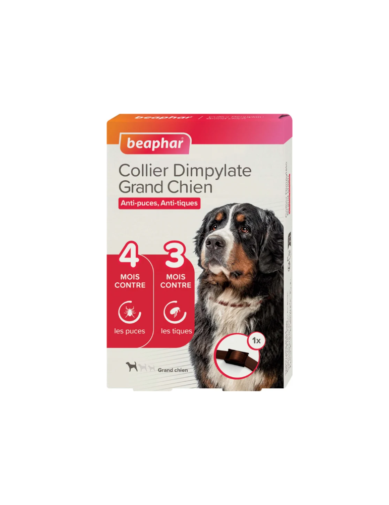 Collier beaphar dimpylate pour grand chien